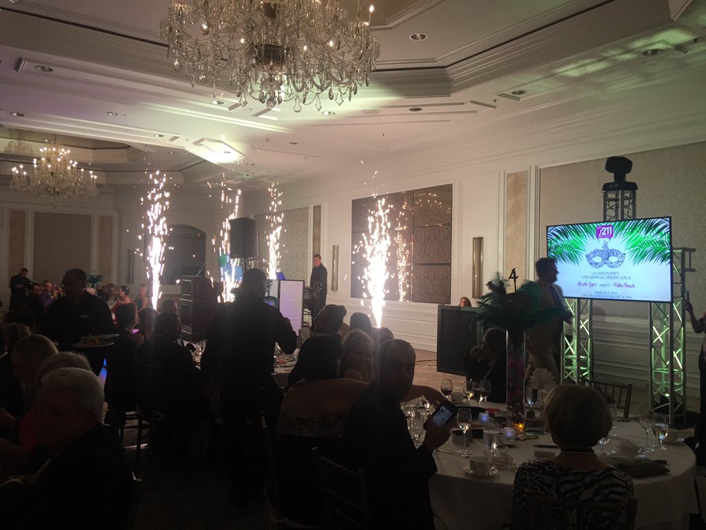 EngineerBrent's tweet photo. Congratulations to Sharon L’Herrou and everyone at 211 on a wonderful Spring Gala event last night.  Sharon’s stories were very powerful examples of the mental health needs in PB County and how critical 211’s services are in meeting that need. https://t.co/vtfPwfd27q