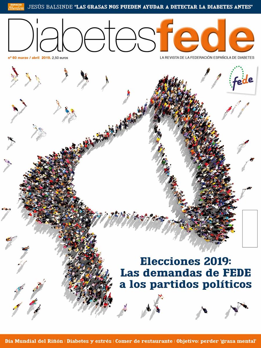 ¡Ya está aquí una nueva edición de la revista DiabetesFEDE! Os invitamos a leer y descargar una selección de sus reportajes, de forma gratuita, desde nuestra web: ow.ly/T9X130nXovp