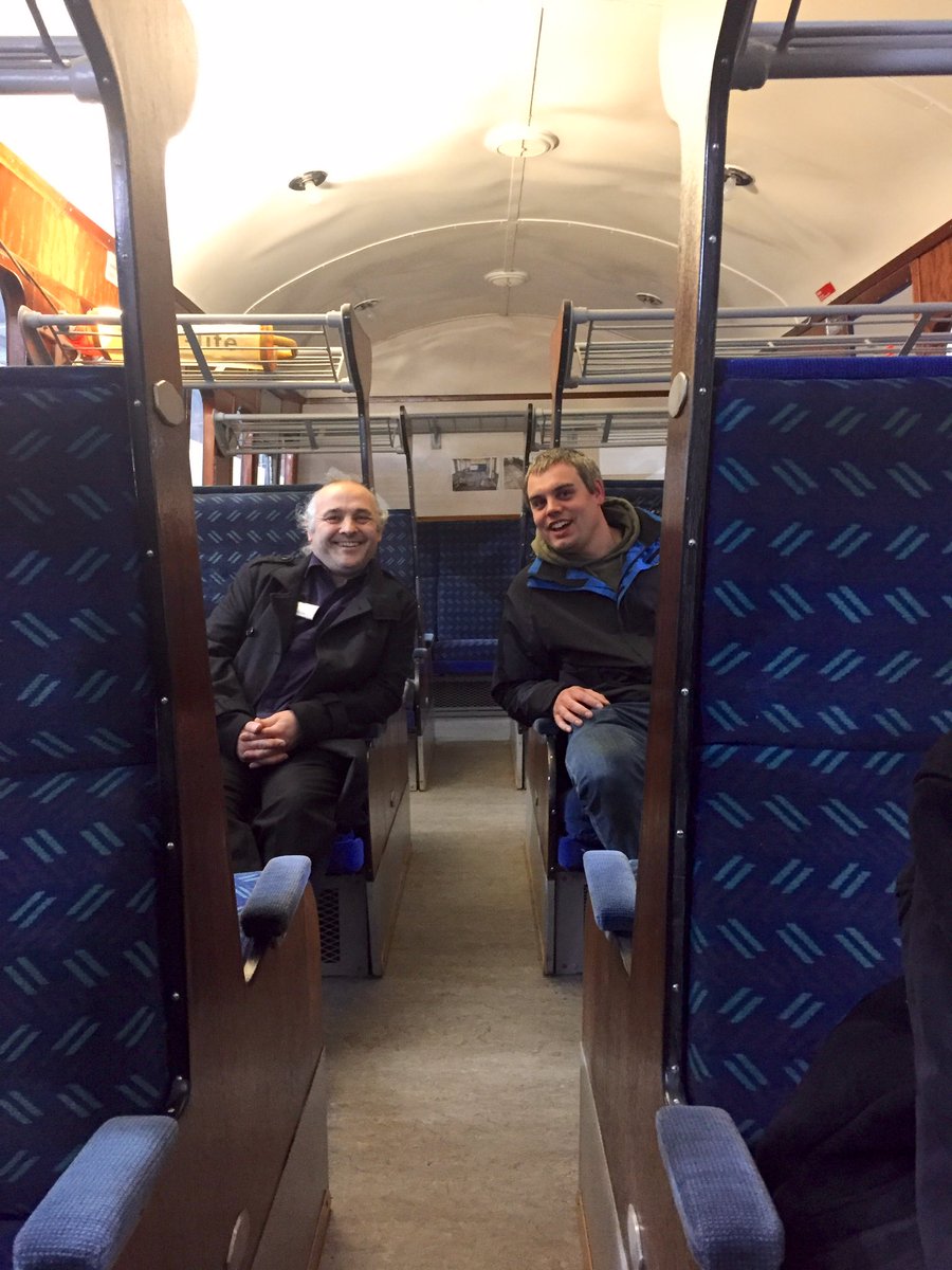 DriverPotter's tweet photo. Iโm sat in a little bit of history. What a superb job. Absolutely superb. @LocomotionSHD @railwaymuseum @ProjectCommuter #2HAP https://t.co/JSDQsTVDjt
