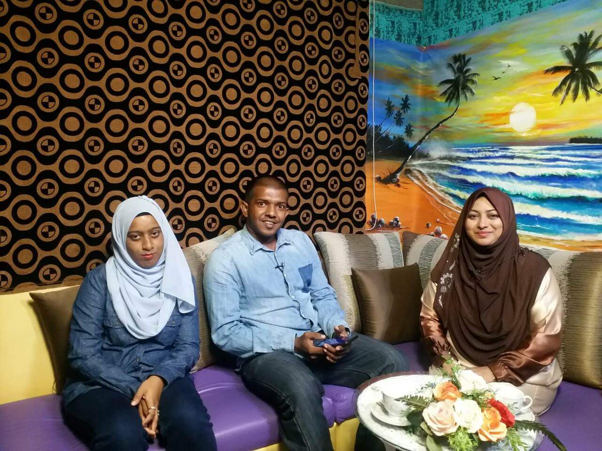 Ali Ameen and Mariyam Noora Rashaad, two special needs persons joins our #DailyLiveShow to share information about representing Maldives in Paralympics 2019.