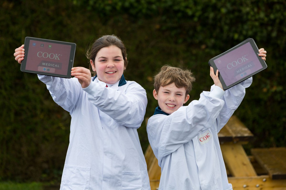 CookMedical's tweet photo. We were delighted to visit Monaleen National School in Limerick, Ireland to develop their knowledge of engineering and spark an interest in new technologies as part of Engineer’s Week. #EngWeek2019 https://t.co/I4Kv3k1dXN