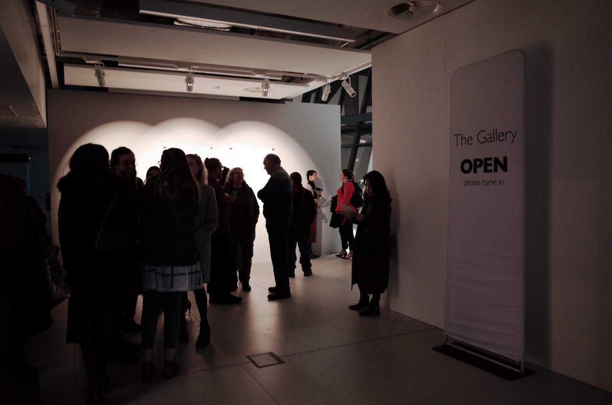 AmagsUol's tweet photo. Thank you to everyone who joined us at the opening last night! #OneSecondFeature is open 12-5 @TheGalleryDMU https://t.co/07mPOpjIfb