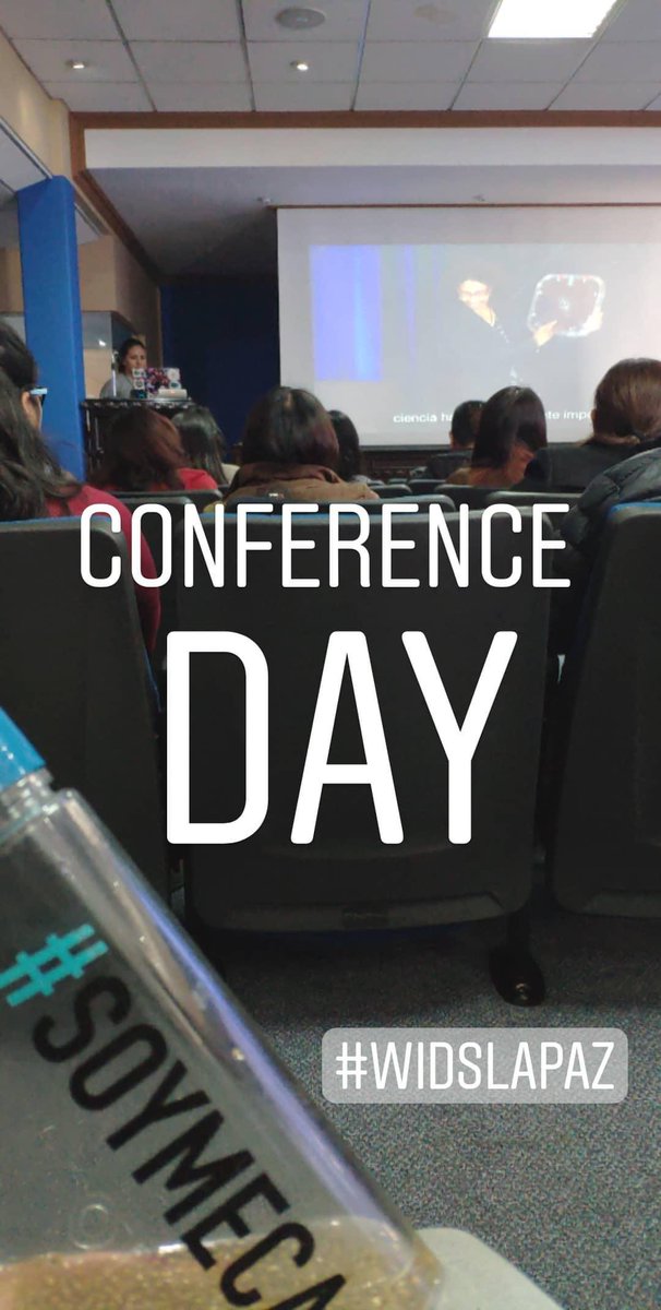 AnaBRomm's tweet image. #WiDS2019 #WiDSLaPaz