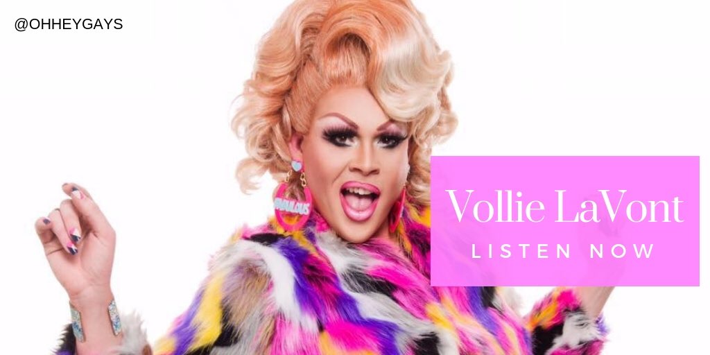 This week it's just me and Vollie LaVont, one of my favourite #Brisbane drag queens! Now if you're from Brisbane (or even been out in Brisbane), you'll know Vollie. She's gorgeous, hilarious and a reason alone to venture out at night. 
Listen 👉🏽 ohheygays.com