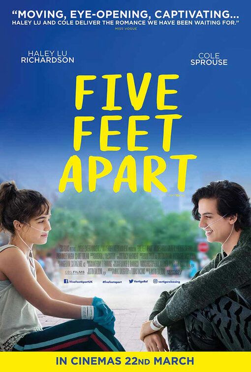 iloveposters's tweet photo. Two just released movie posters for #FiveFeetApart 😍 https://t.co/wYPnQda7pS