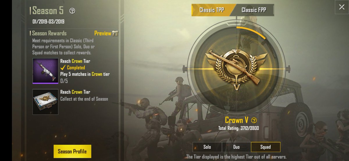TvSpidey's tweet photo. Finally reached crown 👑 #PUBGMOBILE https://t.co/3IYqGROvoz