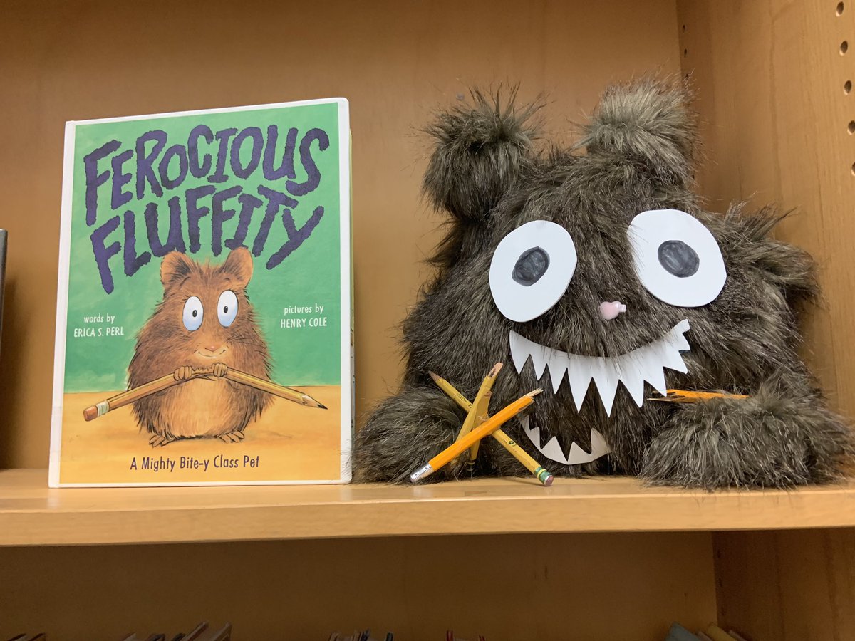 Our students LOVE Ferocious Fluffity written by <a href="/ericaperl/">Erica S. Perl</a> &amp; illustrated by <a href="/henrycolebooks/">Henry Cole</a>. Getting excited for our visit from Henry Cole next month!! <a href="/BaucomPTA/">Baucom PTA</a> <a href="/baucomes/">Baucom Elementary School</a>