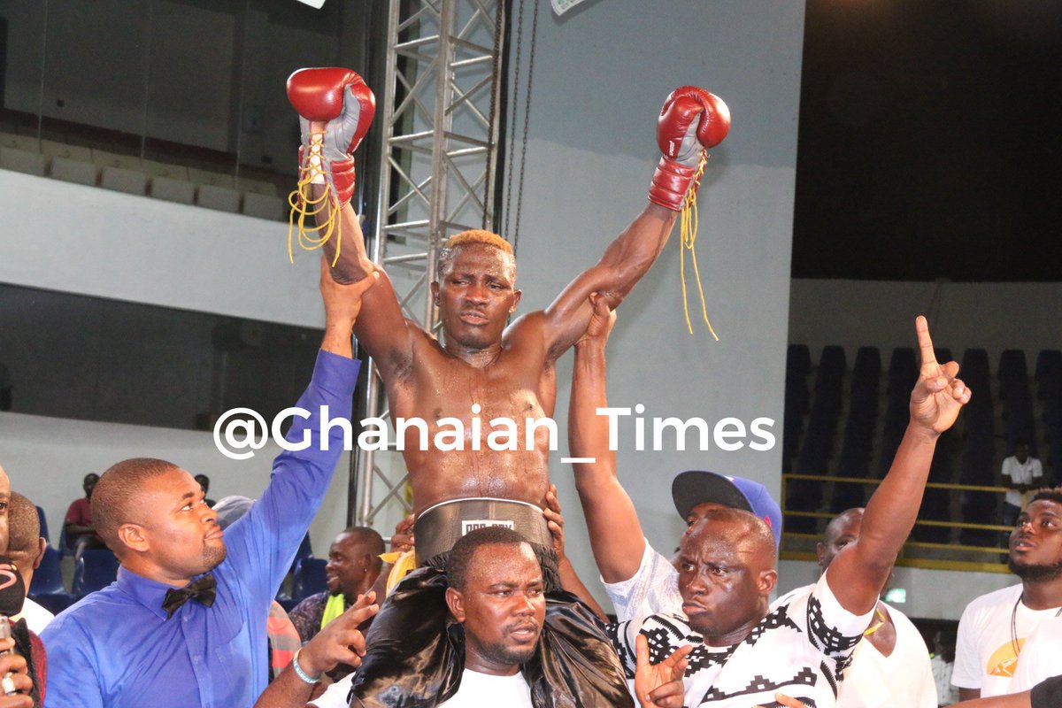 Ghanaian_Times's tweet photo. Ansah thus becomes the new National lightweight champion & is in line to fight for the #WBO Lightweight Africa interim title.
#boxofficepromotions #bukombrawl https://t.co/SM3NLtKUrx