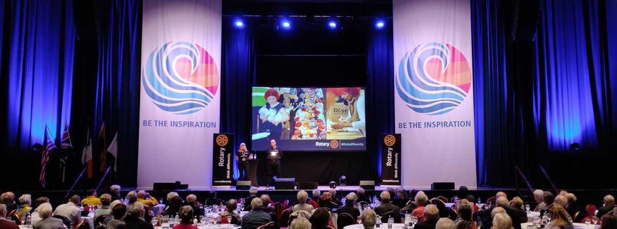 .<a href="/Rotaryphilip/">[Rotary] Philip</a> <a href="/RotaryNW/">Rotary NW England & Isle of Man</a> talking to conference about fantastic ways to #thinkdifferently #actdifferently How to keep <a href="/Rotary/">Rotary International</a> relevant in your town.