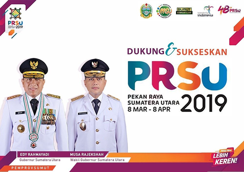 pemprovsu's tweet photo. Yuk datang dan meriahkan PRSU 2019 ke-48..
Catat tanggalnya, 8 Maret - 8 April 2019,.
PRSU Now Lebih Keren!..

#Opening #PRSU #PRSU2019 #PRSUNowLebihKeren #SumutBermartabat #Sumut #Pemprovsu #Pemprovsumut #SumateraUtara #Government #EdyRahmayadi #Ijeck https://t.co/TtfGyzGBzU