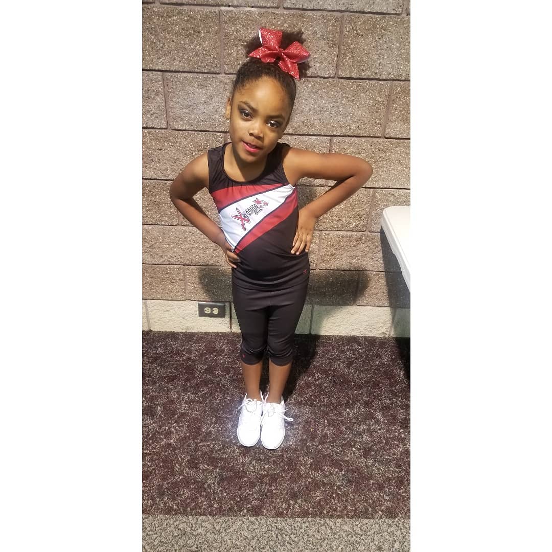 SmithTeaches2's tweet photo. YASSSSSSSS! Maliyah is ready! She has found her love....#CompetitiveCheerleader #CheerMomAndiLikeIt @cheerdawgsxplosion is the best! #FamilyFriendsCheer #MaliyahsFirstCheerCompetition https://t.co/yJzNtHufRI