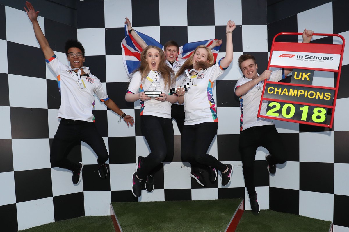 STEMRacingHQ's tweet photo. Catch all the action from the UK Finals live on the  @f1inschoolsuk Youtube channel, we'll be broadcasting from 10.00 Monday morning (11th March local time). #speedupyourcareer #racingpassion @airbus @theiet https://t.co/E1RuafeKQq https://t.co/NcRHEC72Pm