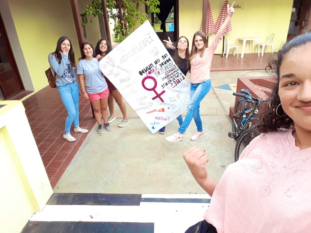 ImpulsaRocha's tweet photo. La lucha por mayor igualdad se está dando en todos los rincones del Uruguay y eso merece ser mostrado! 

Felicitaciones al grupo de jóvenes de Impulsa Lascano por el compromiso asumido siempre  respecto a lucha de las mujeres por la igualdad de derechos. 

#8M https://t.co/6REWAOjpfv