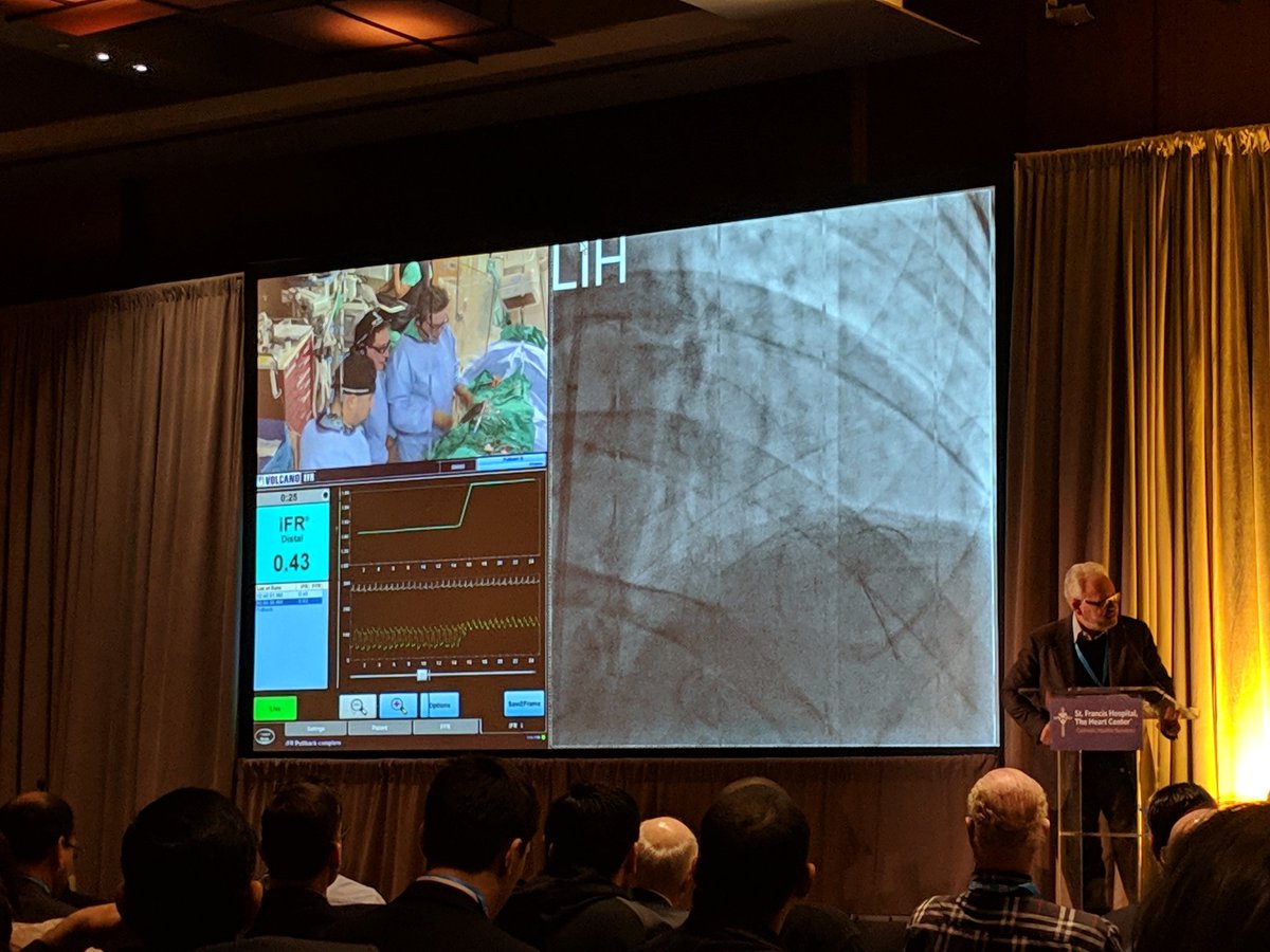 SSinSF's tweet photo. Watching the master Dr Richard Shlofmitz take on calcium at #OptimizingPCI with @MartyMleon moderating #CardioTwitter https://t.co/PkIzvC1uhi