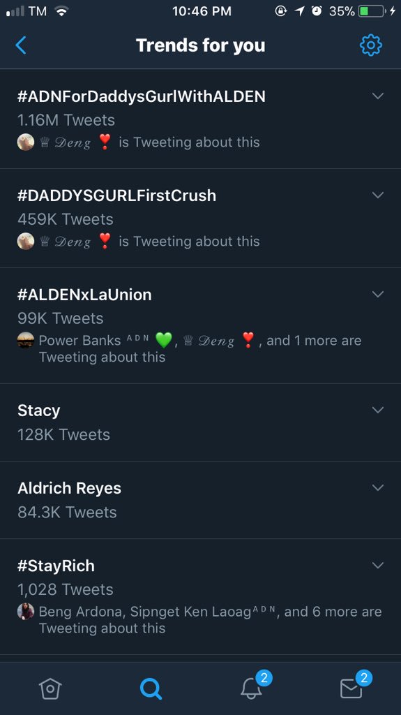 FANGIRLqueenADN's tweet photo. TAMA NA YAN 😂😂😂
magsitulog na kayo oi nag wawala na ung iba gusto mag pa trend ayaw nyo pa singutin mga HALIMAW 😂😂😂
#ADNForDaddysGurlWithALDEN
#DADDDYSGURLFirstCrush
#ALDENxLaUnion #StaRich
ALDRICH STACY 😂😂😂 https://t.co/cTIYu9Eixr