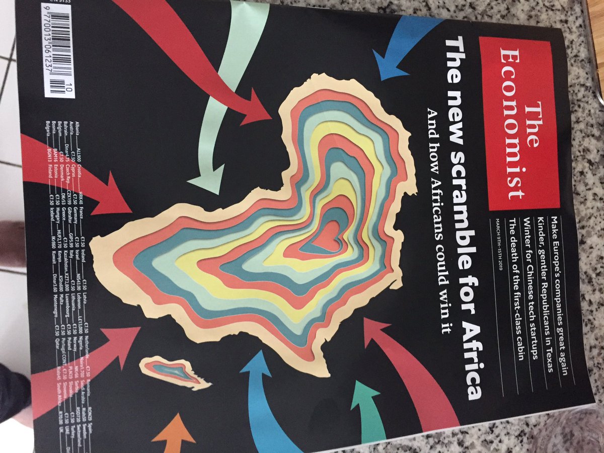 #Africa is once again the cover of <a href="/TheEconomist/">The Economist</a> ! “The new scramble for Africa and how Africans could win it”! What’s your take? <a href="/mcleansibanda/">McLean Sibanda, PhD</a> <a href="/ethelcofie/">ethelcofie</a> @nnamdi_oranye <a href="/VALlewellyn/">Viola Llewellyn</a> <a href="/AidaOpokuMensah/">Aida Opoku-Mensah</a> <a href="/aulora_ss/">Aulora Stally</a> <a href="/Celeste_Vogel/">Céleste</a> <a href="/CelestinMonga/">Célestin Monga</a> <a href="/guessombol/">YONG ERICK</a> <a href="/ayittey/">George Ayittey</a> <a href="/dvdasiamah/">David Asare Asiamah SR</a>