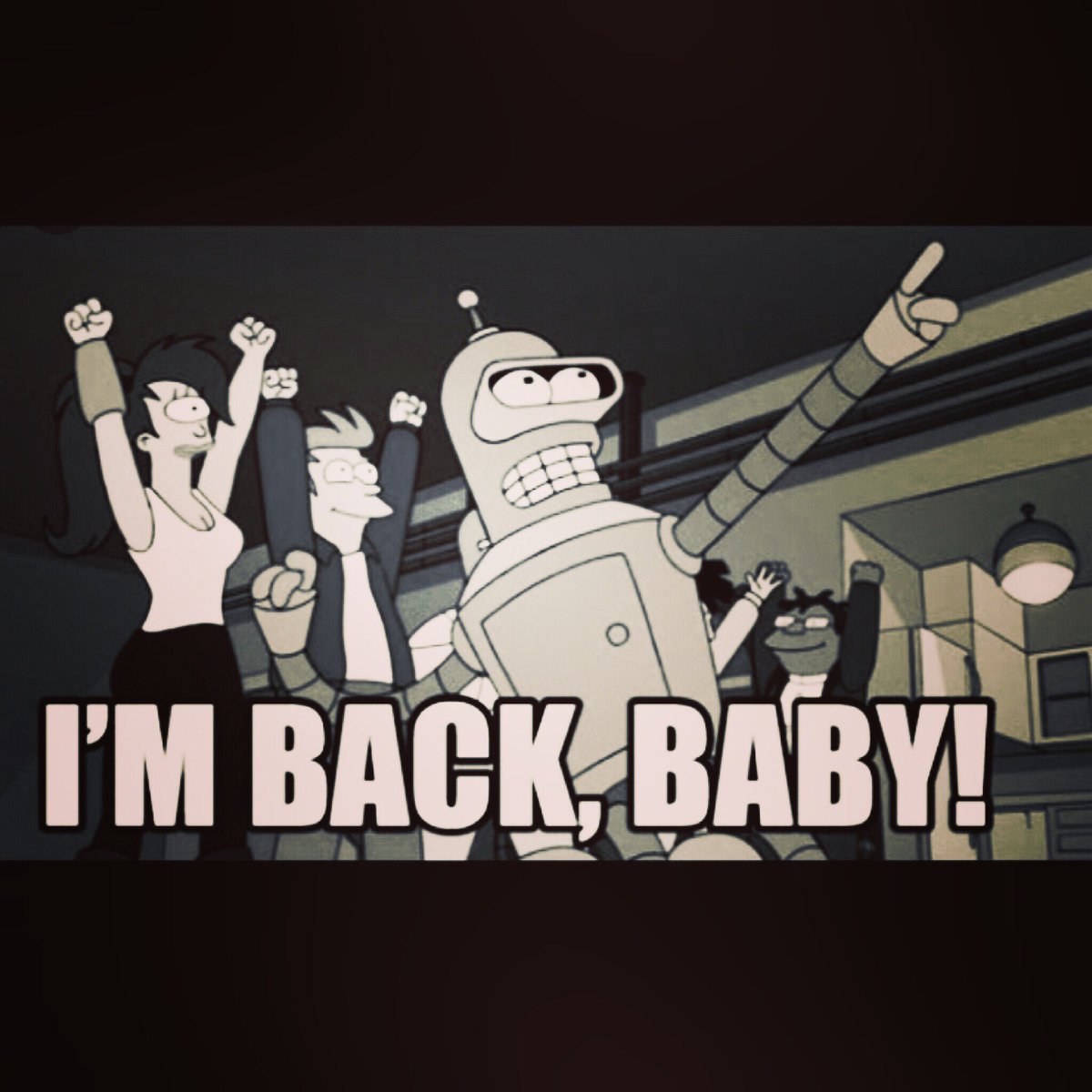 DangerDesignCo's tweet photo. Im back, Baby! long time since ive posted.big setbacks over the last year ive been working thru.happy to say im getting back on track.a lot in the works. keep an eye out for updates #imbackbaby #ddco #dangerdesigncompany #futurama #benderrules #motorcycles #photography #travel https://t.co/u18qIUelHq