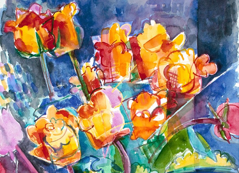 Would you like to have an original work of art and an opportunity to support the Currier? Now you can! Enter our raffle for $150 for a chance to win a watercolor by artist Bruce McColl. Everyone who purchases will receive a limited-edition print: Currier.org/black-and-whit…