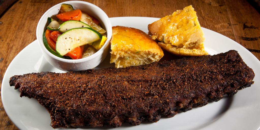 🐷Baby Back Ribs | Our savory pork ribs smoked in house and massaged with our mouth watering Carolina rub. Eat up with your choice of two sides🐷

#EmbraceIndpendence #pouryourown #BBQ