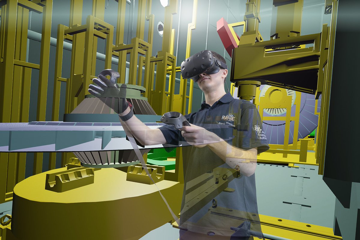 "The apprentice project I'm most proud of is the haptic glove system I developed. It's used in our robotics research and has helped to secure funding for new projects." Barry – recently-graduated Engineering Apprentice
<a href="/UKAEAApprentice/">UKAEA Apprenticeship</a> #NAW2019 Apply here: culhamapprenticeshipscheme.com