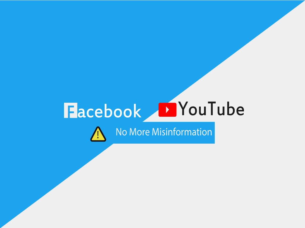 NRapter's tweet photo. Facebook,YouTube and Instagram take the step to control misinformation across the platform 
No More Misinformation 
https://t.co/ZBBetrFa6i https://t.co/Hr81MANAK8
