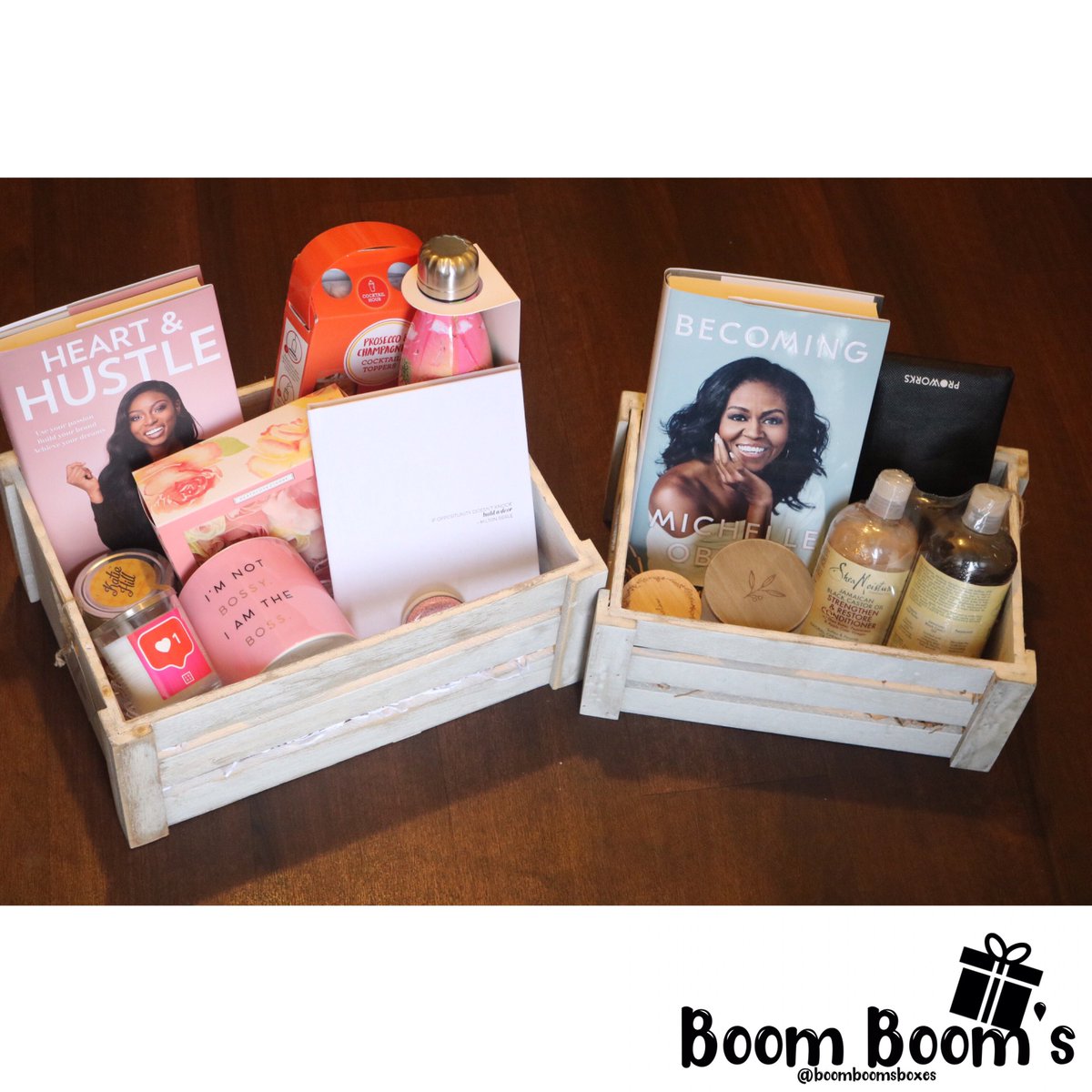 boomboomsboxes's tweet photo. Pre-Order our #MothersDay range now for 10% off when you order 1, 20% off for 2!! T&amp;C Apply | We tailor each box to suit the women around you! Sale ends soon @boomboomsboxes !🎁🎁🎁🎁 https://t.co/7ouHA7i1ui #womensmonth #giftsforher https://t.co/69DDBrdF9C