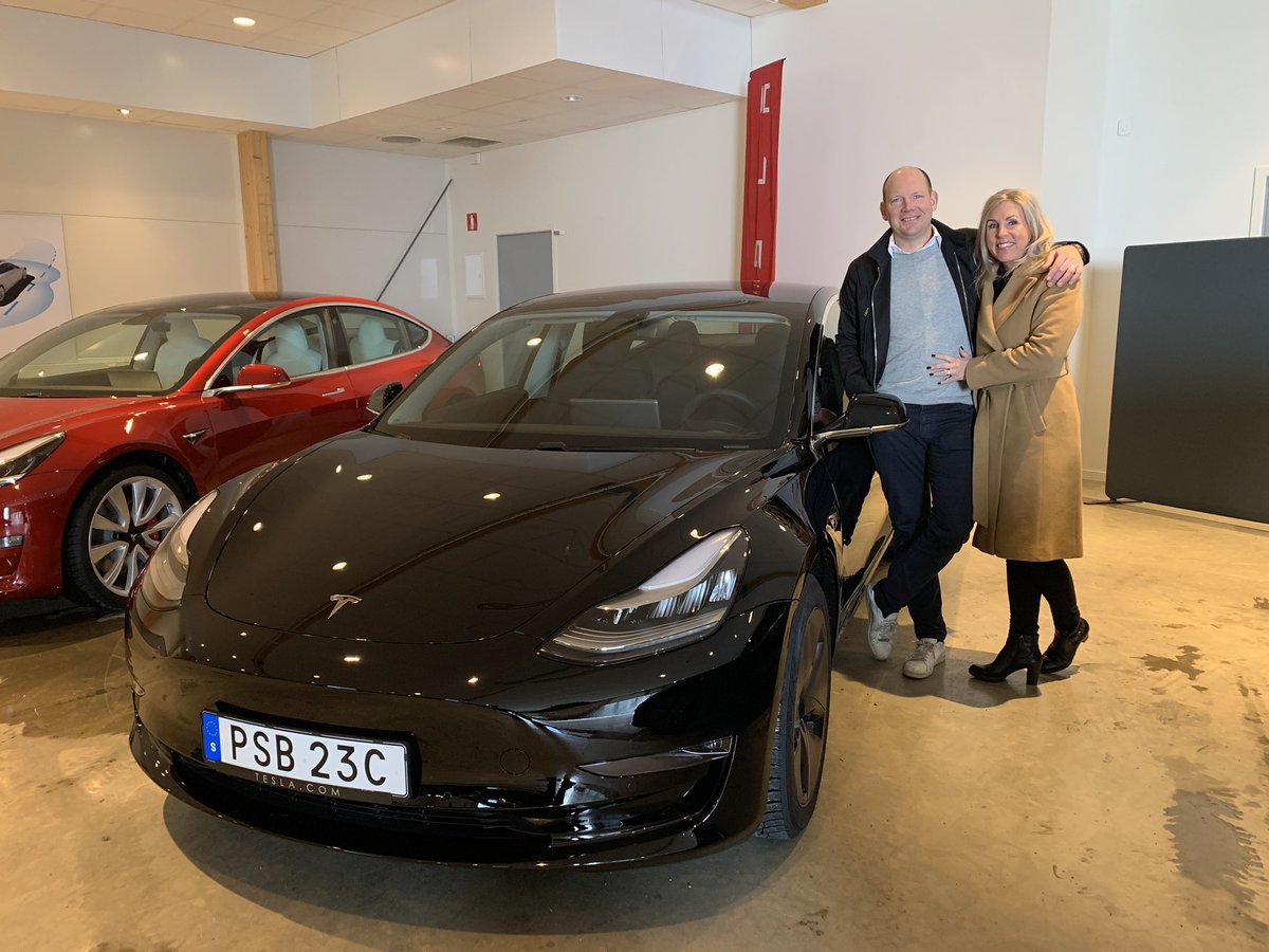 Just so you know <a href="/elonmusk/">Elon Musk</a> , Telsa 3 has started delivering in sweden, waited three years, but it was worth it <a href="/Tesla/">Tesla</a>