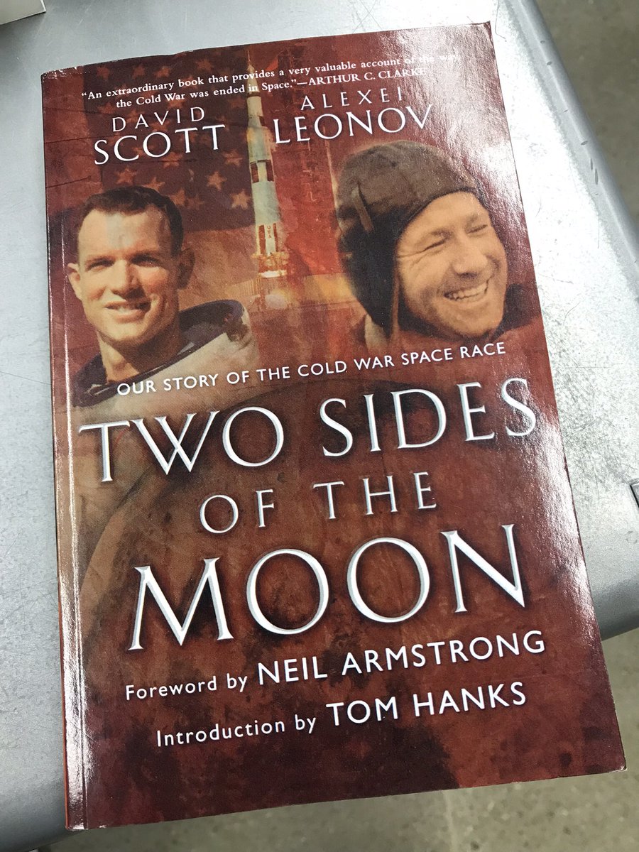 Astro_MissBaker's tweet photo. Day 2 of the #7daybookchallenge (nominated by @HigherOrbits ) to post covers of 7 books we enjoyed/read, no explanation.  Today we are nominating/challenging @BuzzHuntsville &amp; @blueyedaviator! #SpaceInspires https://t.co/g0Nzc5hhVS