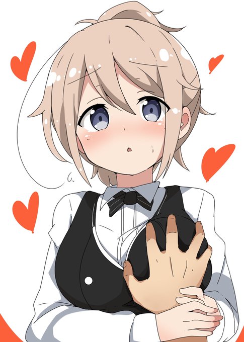 #おっぱいを揉むとストレスが激減するらしい 