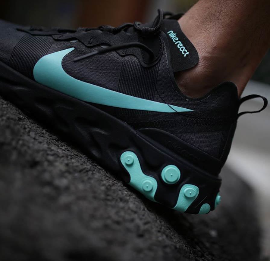 nike react element 55 aurora green