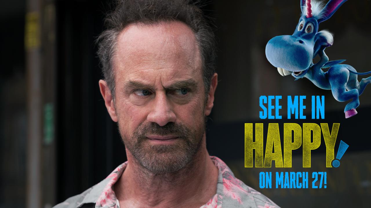 Chris Meloni on Twitter &quot;From HAPpY! HQ Maybe Nick’s getting his shit