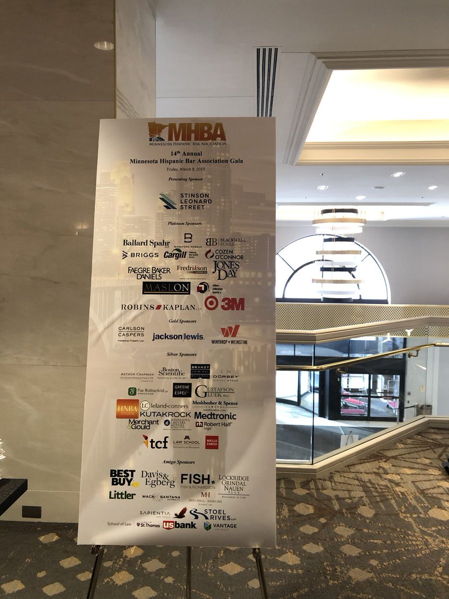 MNHispanicBar's tweet image. Thank you to everyone who celebrated with us at the gala. See you again next year!