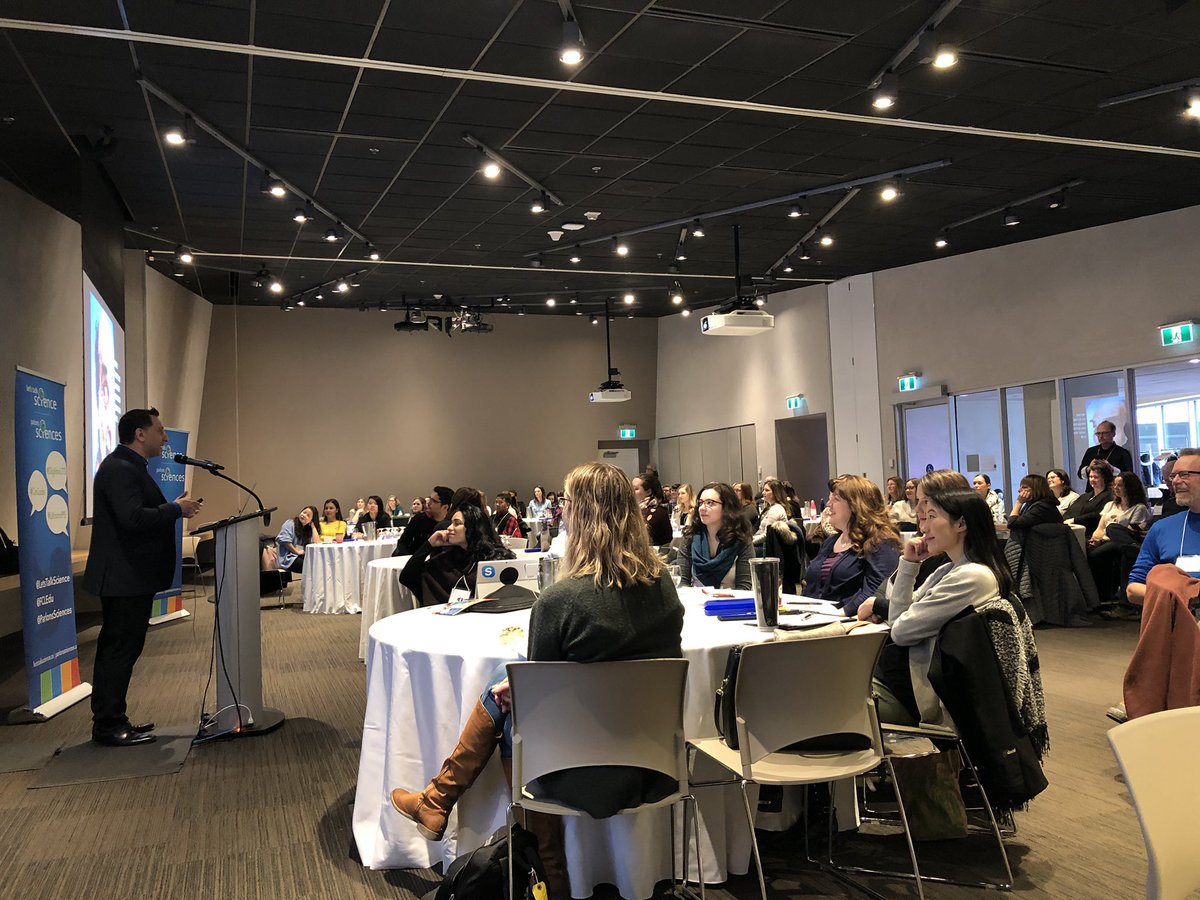 MmeSanders's tweet image. A packed house to kick off our @LetsTalkScience Digital Literacy Summit in Winnipeg. Thanks to all the amazing educators for joining us today as we work together to move our students from being digital consumers to digital innovators. #DigiLitxLTS #CanCode