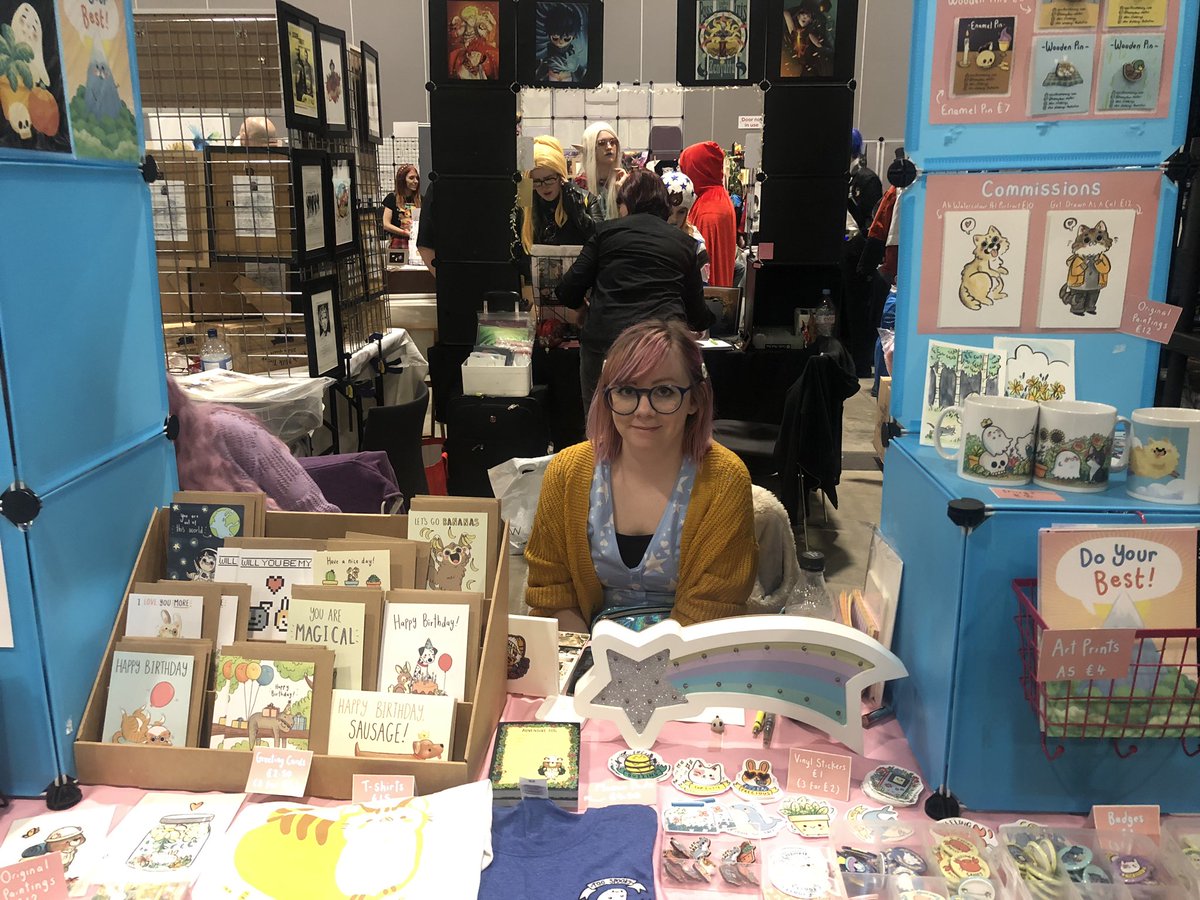xSarahOHx's tweet photo. I love the designs by @Honeydew_Mellen - check out her amazing work at @ComConLiverpool @yourECL https://t.co/csL9A3Gx5i