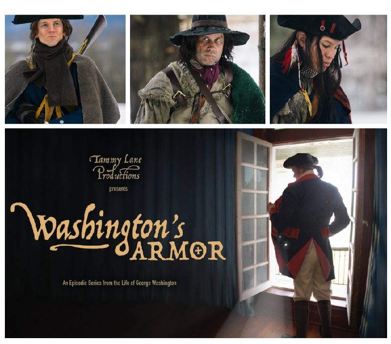 beyondmovie's tweet photo. Cast Update for #WashingtonsArmor: William Millina as George Washington, Tim Ross plays Wahington's seasoned sidekick Christopher Gist, & Jeremy Gauna as the native guide accompanying George & Gist. https://t.co/mLY5XvksCB #TammyLaneProductions https://t.co/DPS1RMdhMG