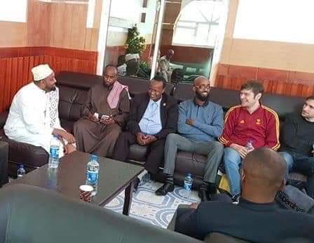 somaliland_fa's tweet photo. 💚⚽️❤️Somaliland FA and @CONIFAOfficial receive a warm welcome in Hargeisa #Somaliland2020 #Somaliland #Sitevisit #worldcup #Football https://t.co/GGEatrqQth https://t.co/64t1SI2U2m