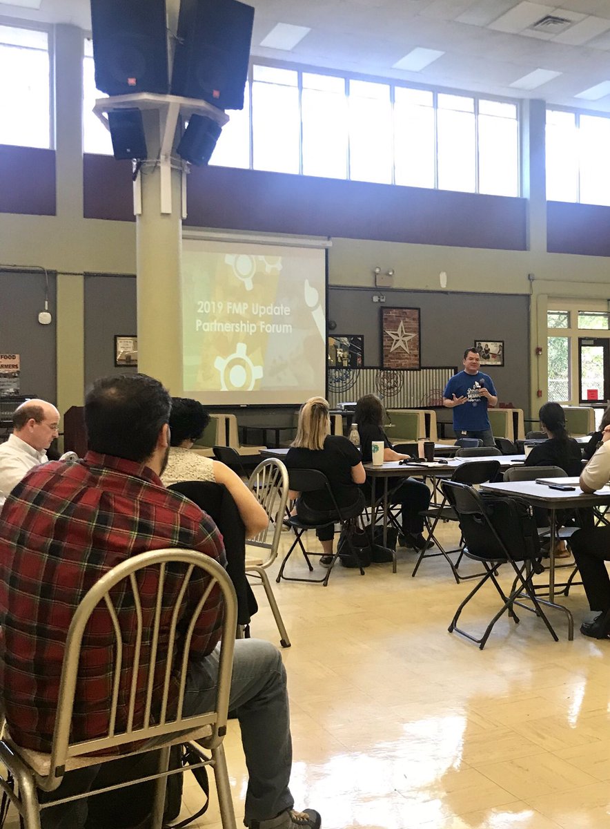 Still ‘breaking ground’ in AISD! Listening to Dr. Cruz, talking about the future, and what our students need at FMP Update/Partnership Forum. #AISDFuture @OConnRob_Design #AustinEdFund