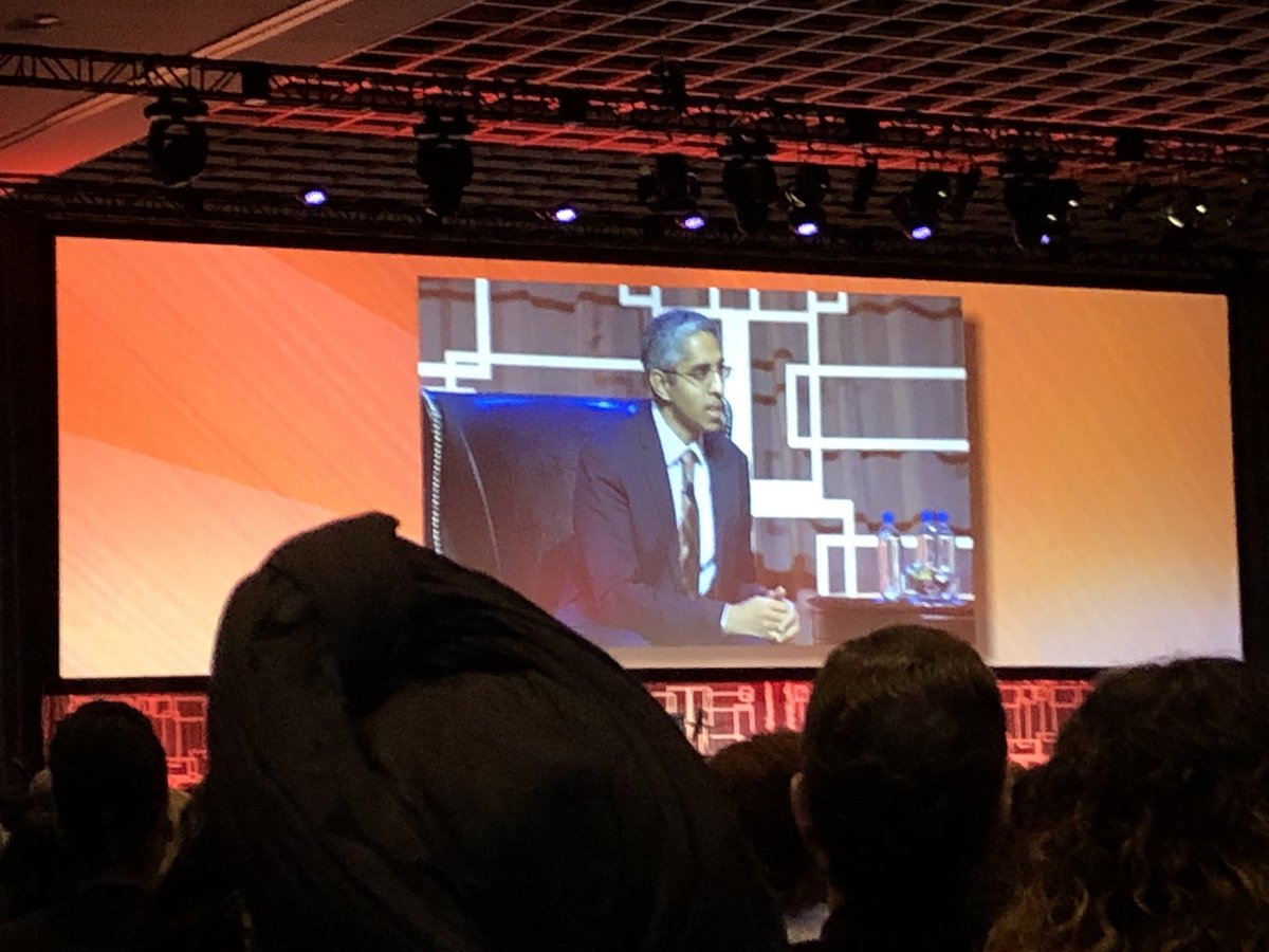 <a href="/vivek_murthy/">Vivek Murthy</a> MD Former US Surgeon General: Thank you for having the courage to speak your ‘truisms’ before, during &amp; after your term eg: “Gun violence is a public health issue.” #acgme2019 <a href="/AmerMedicalAssn/">AMA</a> <a href="/aafp/">AAFP</a>