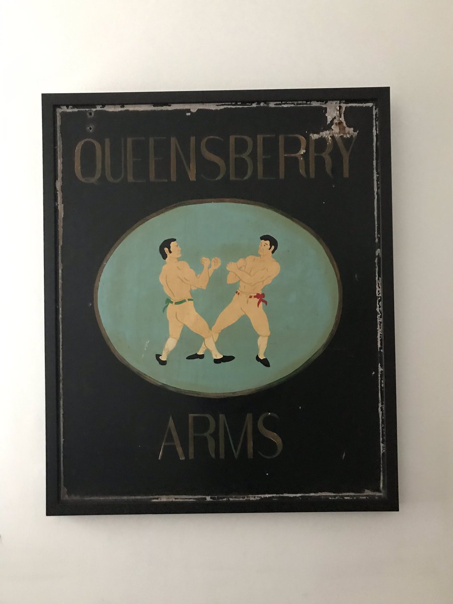SADLondon's tweet photo. Queensbury Rules.
Old pub sign sourced at an antique fair. A great piece of pub folk art.
Email for more info: #pubsign #folkart #handmade #antiquesign https://t.co/Qfox1I3e25