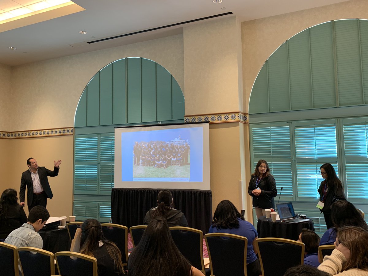 Our very own DLE BESO members, Jaqueline García Pelayo, Karla Lopez, and Guillermo Castillo presenting on “Inquiry based STEAM practices for Bilingual and Diverse Students” at the National Association for Bilingual Education (NABE). Well done!!