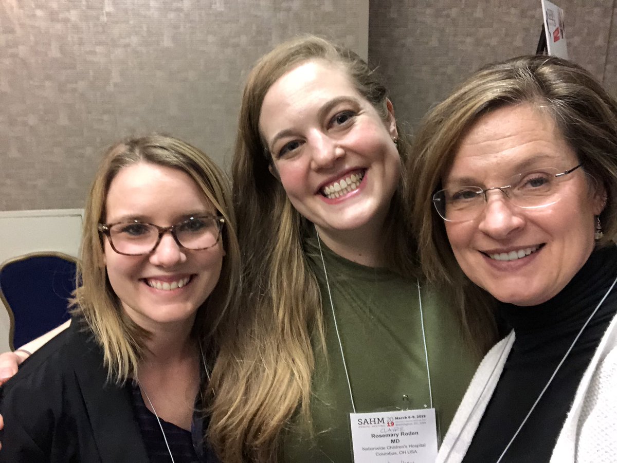 Excellent experience as a 1st time attendee at the #SAHM2019 annual meeting. Feeling blessed to have had the opportunity to share OTs role in sexual and reproductive health with these amazing Adolescent Medicine physicians! #OpeningDoors #OTAdvocacy