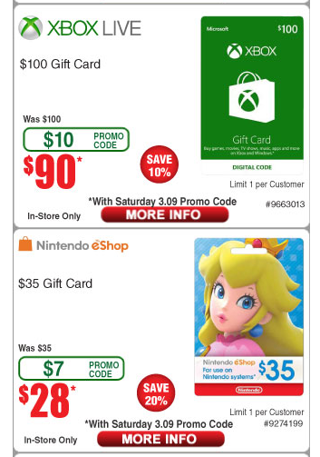 $35 Nintendo eShop Gift Card [Digital Code]