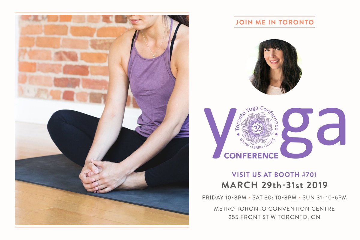 We are SO excited to have a booth at the #Toronto <a href="/yogaconference/">Yoga Conference</a> again this year! Come meet the Joyous Team in person and shop your favourite Joyous Shop products: bejoyo.us/2XL6DJx