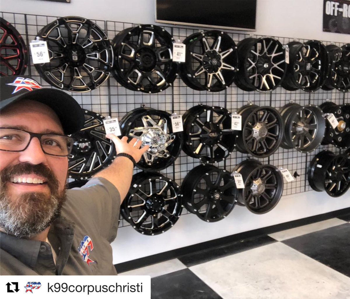 BigFrankRadio's tweet image. Come say Howdy to @bigfrankedwards at @RNRtires on SPID next to Carinos. Here until 12pm. You can keep a little green in your pocket and all you need is $5 to get you started! Come see us for all the details. #ad #k99live