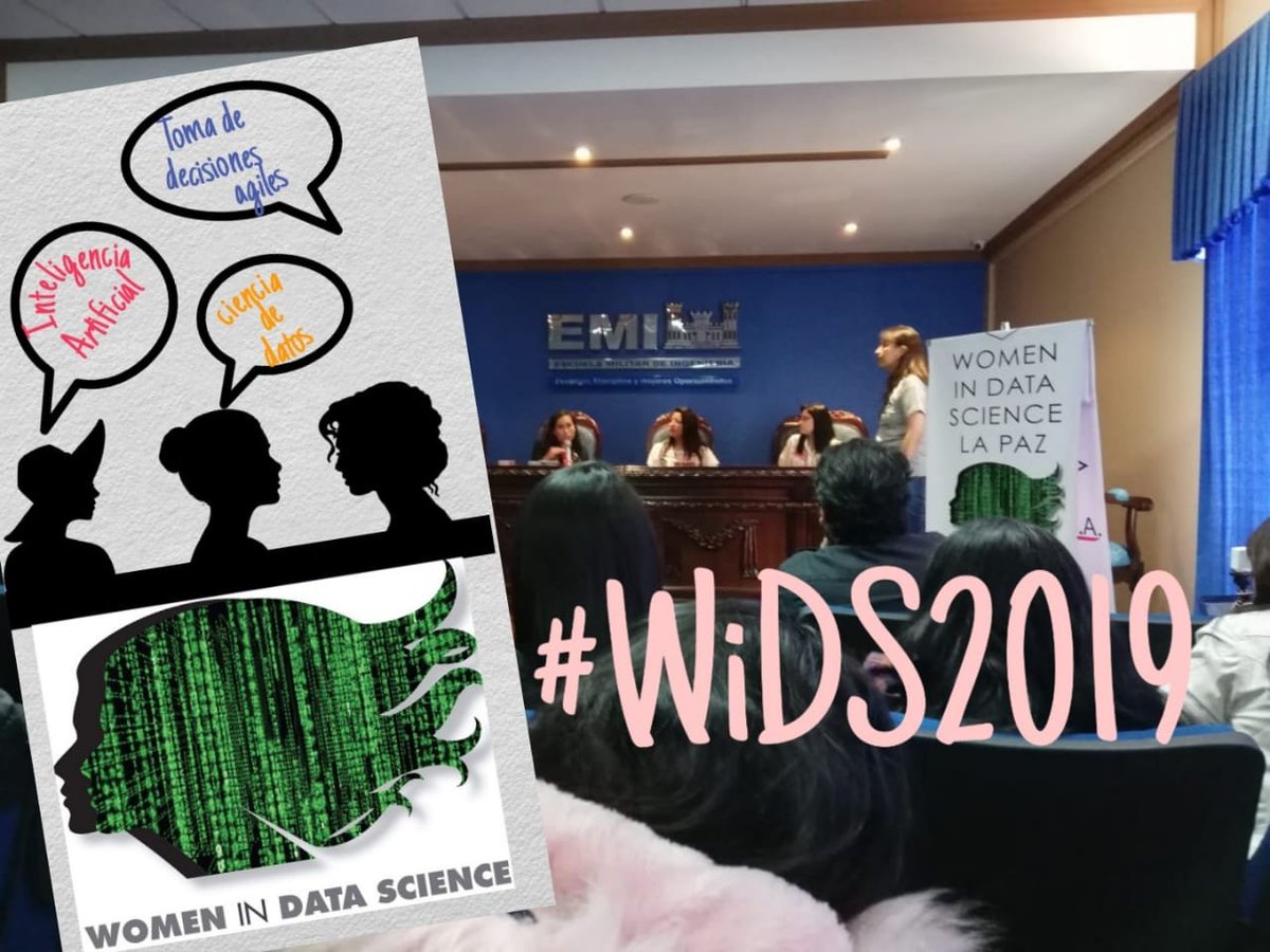 xqluxq's tweet image. #WiDSLaPaz  #WiDS2019  un mundo de oportunidades!
