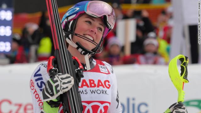 US ski star Mikaela Shiffrin became the first person to claim 15 World Cup wins in a single season with a slalom victory cnn.it/2SQ2dNW