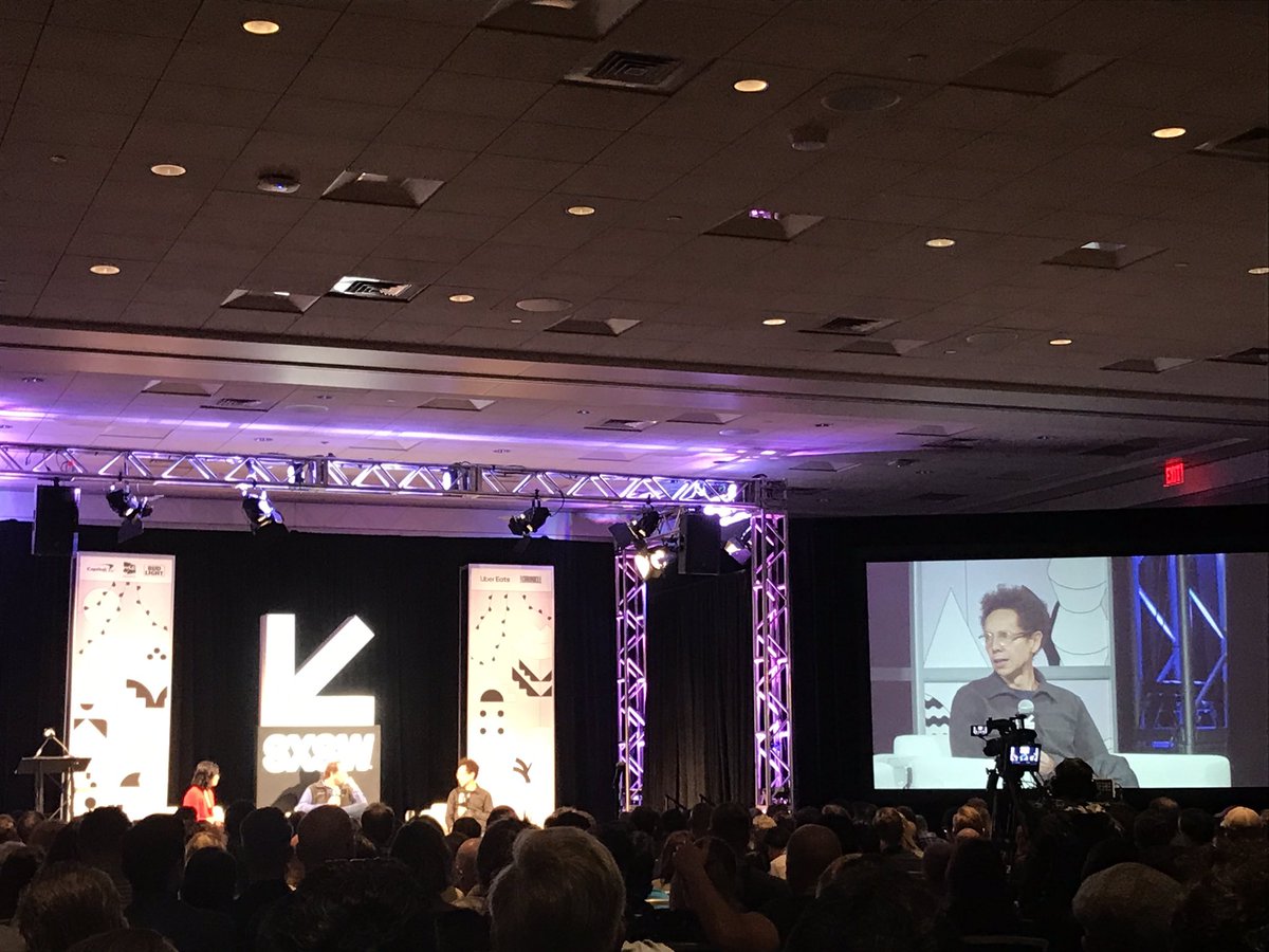 Malcolm Gladwell reminds us at #SXSW that the movement towards self driving cars is happening as fundamental questions of cyber-security in a connected world remain unanswered. We are introducing greater risk and ‘multiple points of vulnerability’ into the system. #OMDSXSW