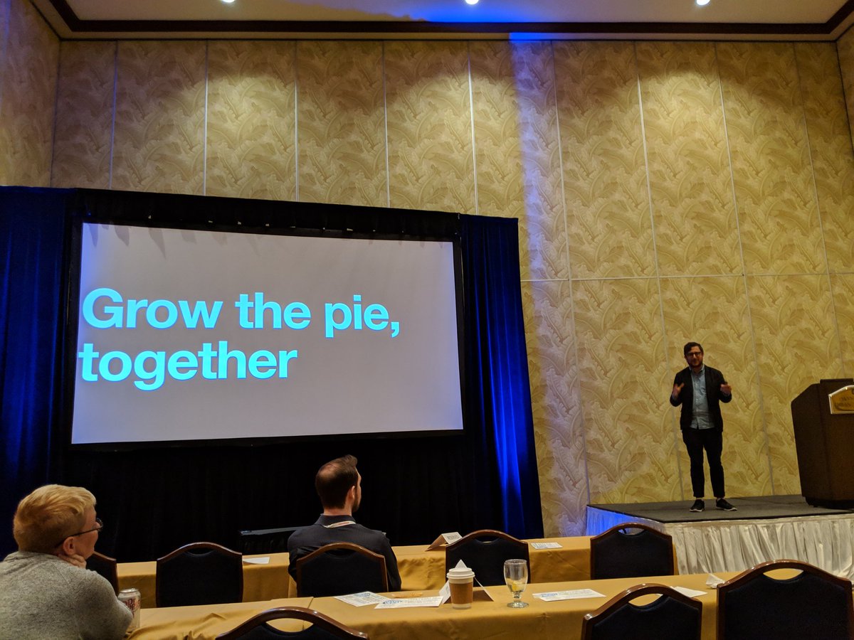 BairdHall's tweet image. .@dzohrob on Independent #Podcasters &quot;Let&apos;s grow the whole pie, together.&quot;

#podcasting @podfestexpo #PME19
