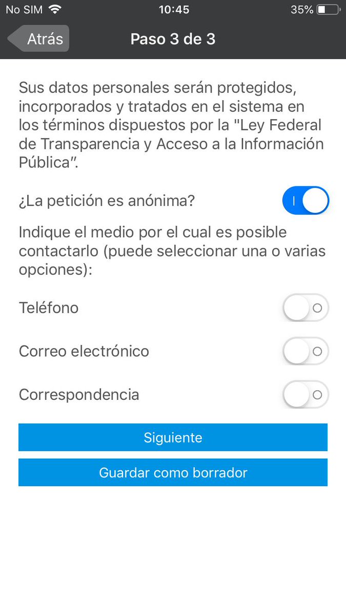 SisAnticorrup's tweet photo. Uso - Denuncia la corrupción

Como ultimo paso para denunciar, se puede dejar un número de teléfono o un correo para contactar contigo y darle seguimiento a tu denuncia. Del mismo modo se puede especificar si la denuncia será anónima o no. https://t.co/EA6vvMlB9O