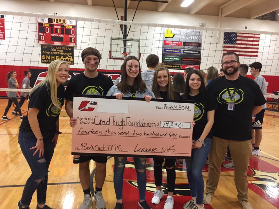 Today we are all CHAMPIONS! Congrats to Ontsted in capturing the 2019 #BlockOutDIPG Volleyball Championship and a special thanks to Onsted, Sand Creek, Clinton, Addison, Blissfield, and Adrian high schools  for raising $14,240 for DIPG research 🧡 #ChadTough #WhatCanOnePersonDo